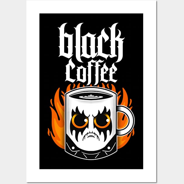 Black coffee Wall Art by paulagarcia